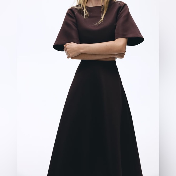 H&M Dresses & Skirts - H&M Edition Brown Skirt + Top set.